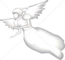 Angel In Flight Clipart Sharefaith Media