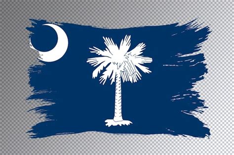 Premium Photo South Carolina State Flag South Carolina Flag