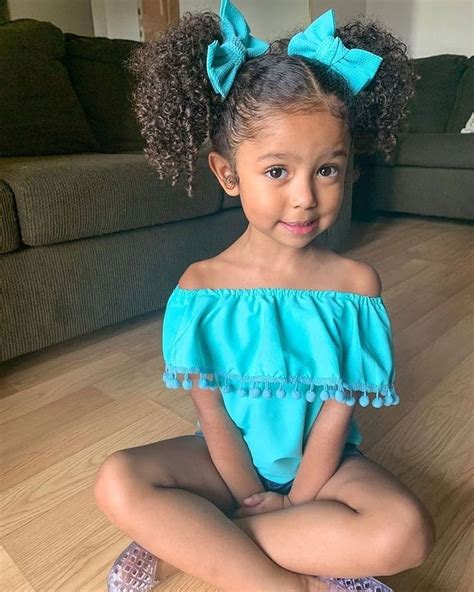 Black Babies On Instagram 💙💫 In 2022 Cute Little Girls Outfits