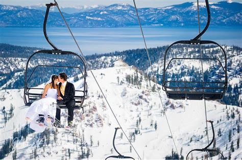 38 Couples Who Absolutely Nailed Their Winter Weddings Ski Wedding