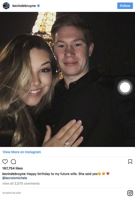 De bruyne showed his romantic side in december 2016 when he proposed to the blonde stunner kevin and michele de bruyne pictured with the premier league title in 2018credit: World Cup 2018: Who is Kevin De Bruyne's wife Michele ...