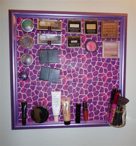 This is my instructable to get your make up sorted and to have everything at your disposal at one glance. even though I would need like 4 of these they would be really handy! magnetic makeup board. I ...