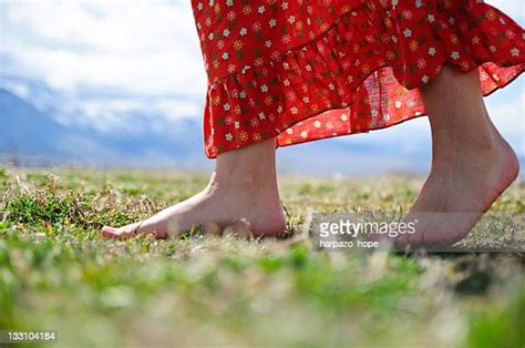 Feet Walking In Grass Photos And Premium High Res Pictures Getty Images