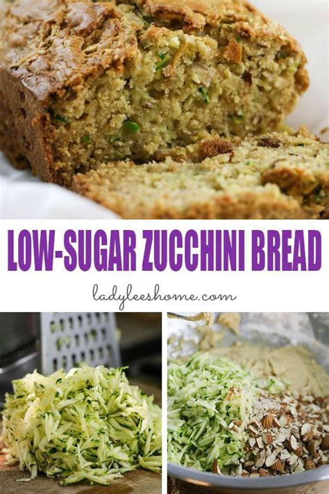 This looks amazing and i really want to try it! Low Sugar Zucchini Bread | Recipe | Zucchini bread recipes, Zucchini bread, Low sugar recipes