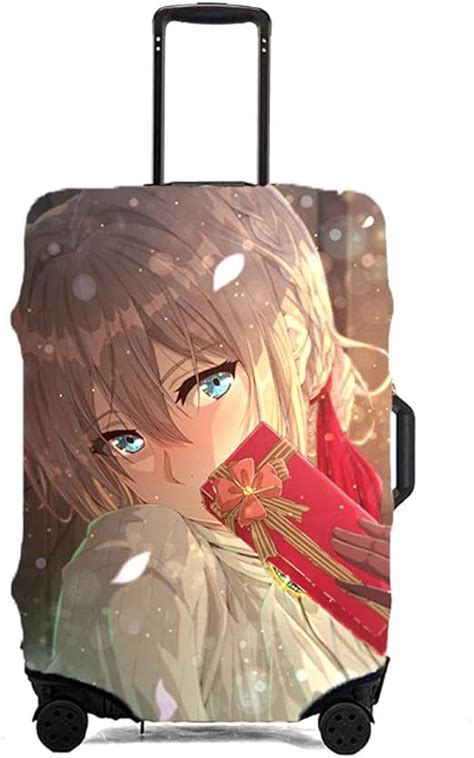 Anime Violet Evergarden 3d Print Thicker Travel Luggage Suitcase