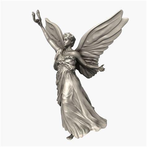 Angel Statue Solid 3d Model Cgtrader
