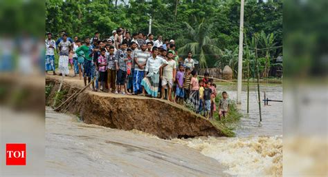 Assam Flood Situation Worsens Nearly Four Lakh People Affected