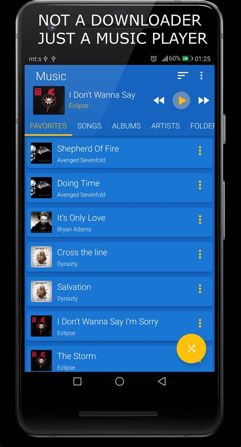 It's not just a free app, as it also allows you to listen to songs for free. Offline Music Player for Android - APK Download