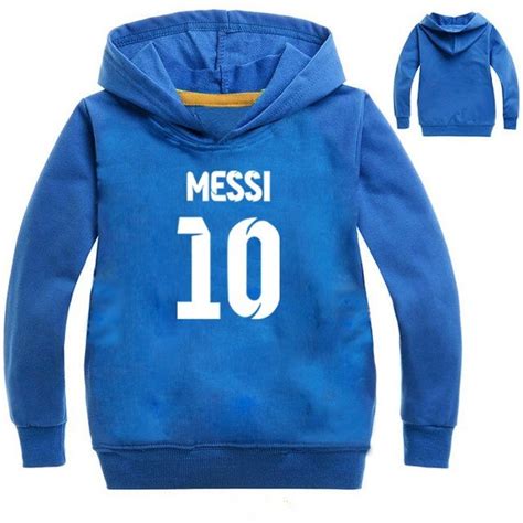 Buy Messi 10 Luminous Kids Hoodies Boys Girls