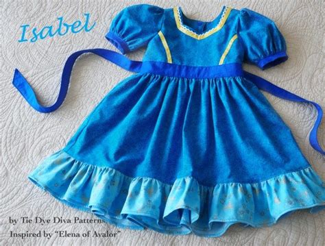 Sew An Elena Of Avalor Isabel Inspired Dress Tutorial Tie Dye Diva