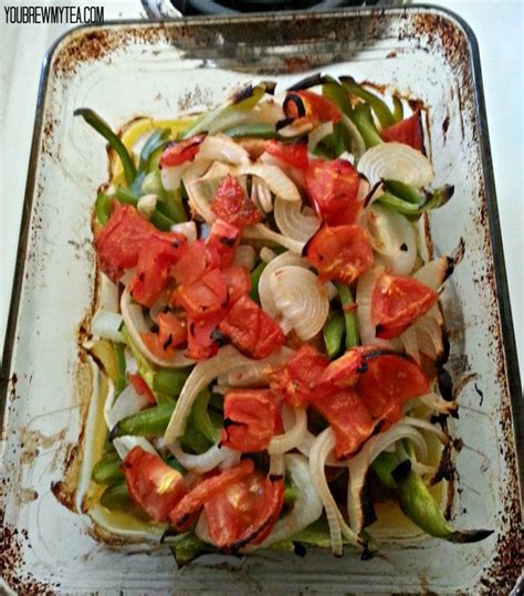 Baked fajita tacos!we're too busy in the kitchen to write down the recipe. Baked Chicken Fajita Recipe