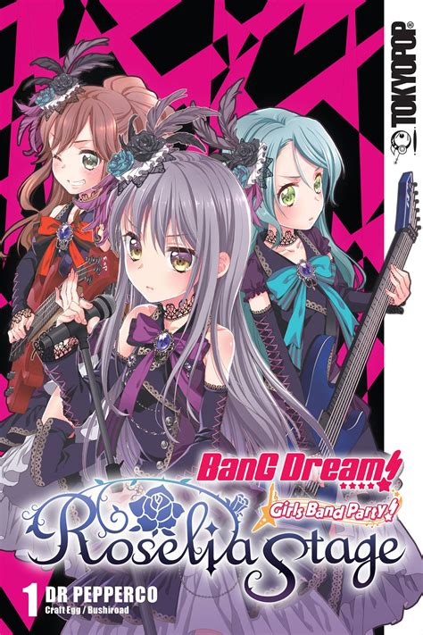 Jun201549 Bang Dream Girls Band Party Roselia Stage Manga Gn Vol 01
