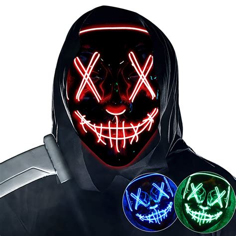 Buy Purge Light Uphalloween Led Light Up S Y For Festival Cosplay