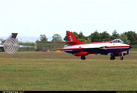 G Etps Hawker Hunter Fga9 Private Trevor Barker Jetphotos
