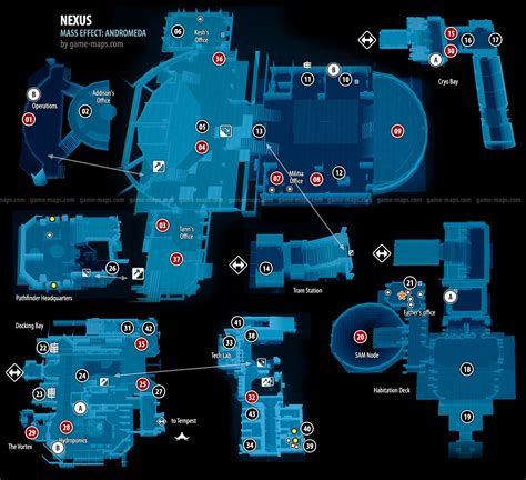 Mass Effect Andromeda Nexus Map Solution De Mass Effect Andromeda