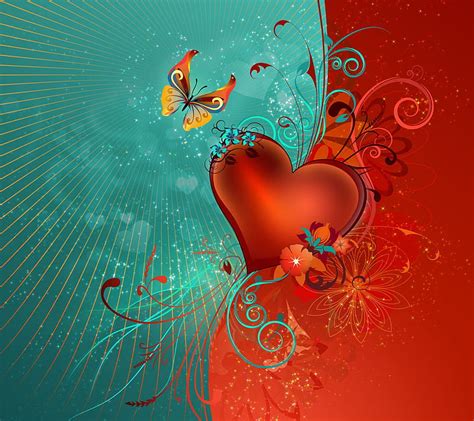Heart Abstract Love Nice Hd Wallpaper Peakpx