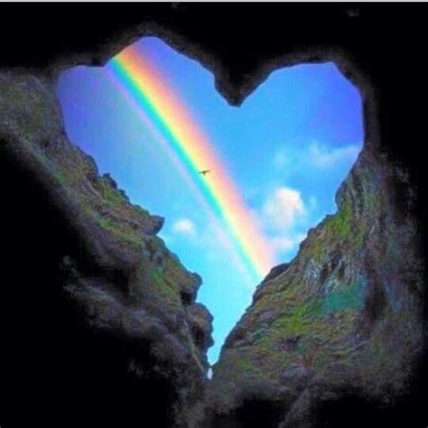 Caves And Rainbows In Hawaii Heart In Nature Photo Beautiful Nature