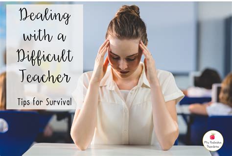 Dealing with a Difficult Teacher | Teacher, Difficult, Deal