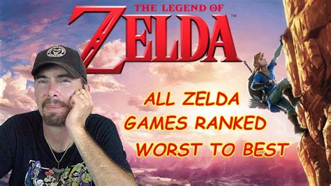 Ranking All Legend Of Zelda Games Youtube
