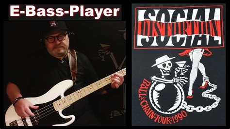 social distortion ball and chain e bass guitar cover youtube