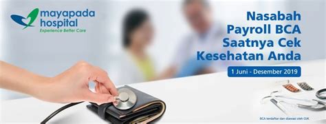 13 hospital bersalin kerajaan & swasta terbaik di kawasan selangor/kuala lumpur. Mayapada Hospital | Promo Medical Check Up BCA Payroll