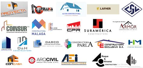 Modelos De Logos Para Empresas Constructoras Logotipos En Lima