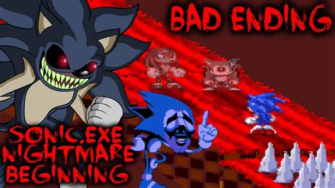 Sonicexe Nightmare Beginning The Dark Side Of Sonics Mind Bad