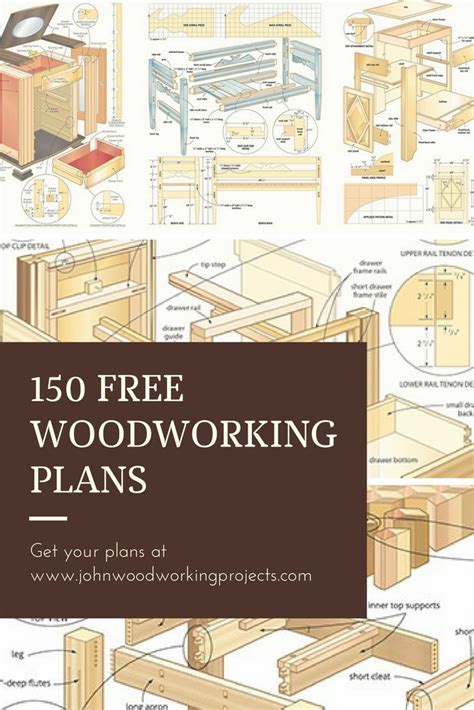 Get 150 Woodworking Plans And More For Free Woodworking Projects Plans