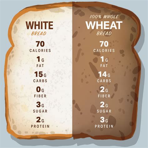 White Bread Vs Whole Wheat Bread Nutrition Facts Which Is Better