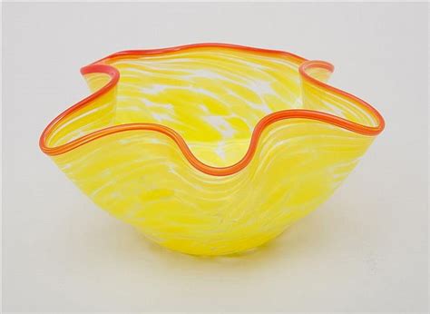 Dale Chihuly Glass Bowl