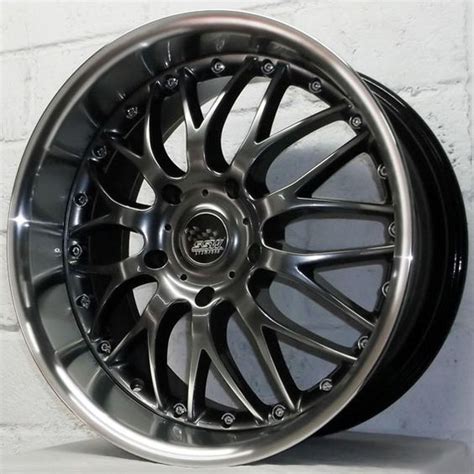 Staggered Deep Dish Rims 986 2004 2009 Ssw Mesh Staggered Deep