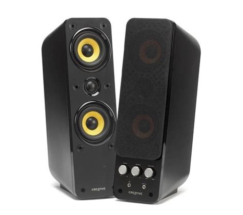 The creative a220 is a 2.1 speaker system that delivers clear audio and extended bass for your games and music on your desktop. CREATIVE LABS GigaWorks T40 Series II 2.0 PC Speakers ...