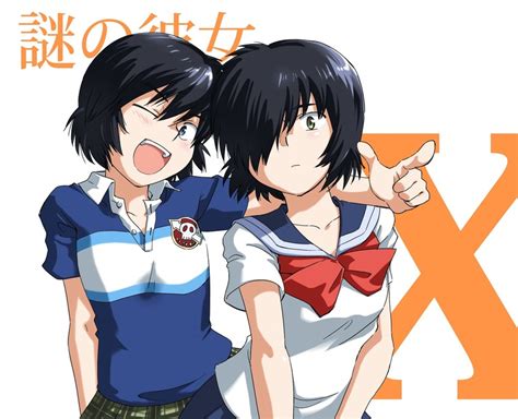 Urabe Mikoto And Imai Momoka Nazo No Kanojo X Drawn By Tsukiyo Michi