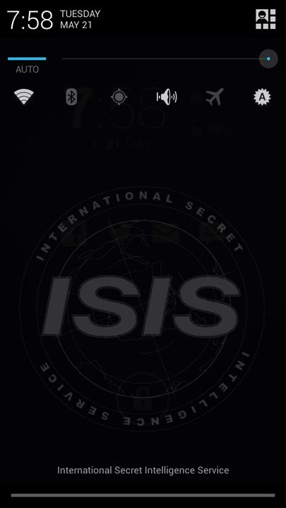 Archer Isis Logo Background Makes Nice Lock Screen Rarcherfx