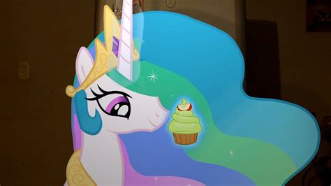 Celestia Comes For A Visit Mlp In Real Life Youtube