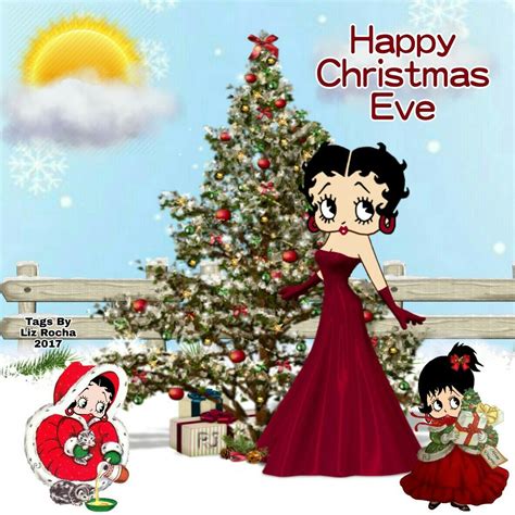 Pin By Della Tiger Degroat On Betty Boop Happy Christmas Eve Betty