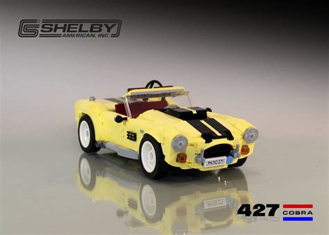 One Set Moc Lego 10271 Fiat 500 Ac Shelby Cobra Hellobricks