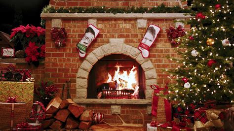 4k Yule Log Fireplace With Crackling Fire Sounds 10 Hours Youtube