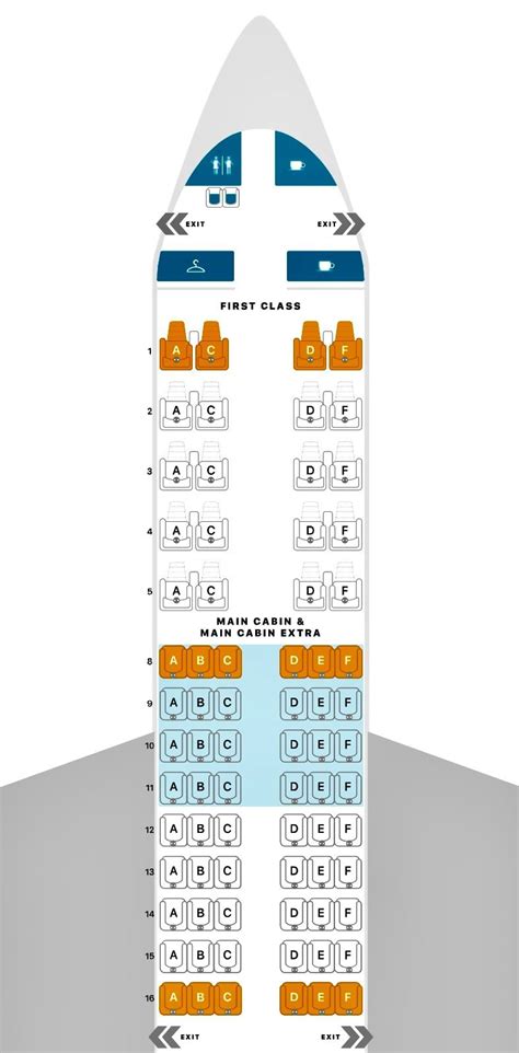 Airbus A321neo Aa Seat Map Image To U