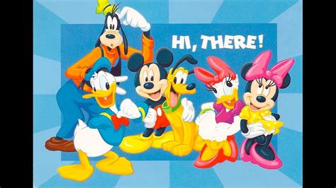 Donald Duck Mickey Mouse Pluto Goofy Chip And Dale And Friends 1
