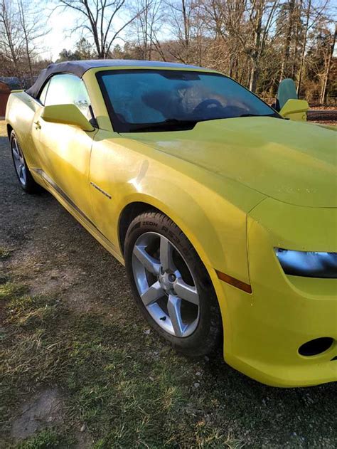 5th Gen Yellow 2014 Chevrolet Camaro Automatic For Sale Camarocarplace