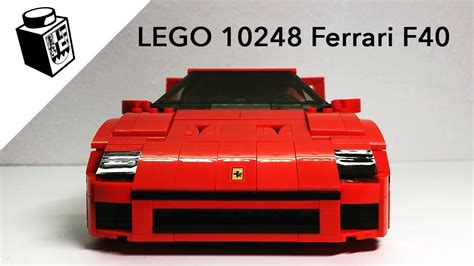 The ferrari p80/c, a new ride four years in the making and built for one unnamed collector for an undisclosed price, is a bit of each. Lego Creator Expert Ferrari F40 10248 Speed Build Aufbau - YouTube