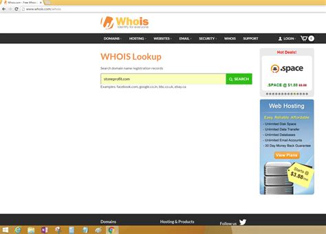 Whois Database Basic Knowledge Of Computer And Its Application