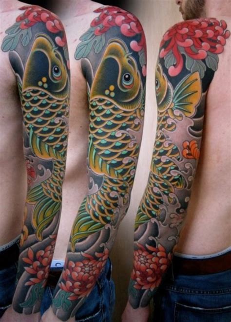 200 Traditional Japanese Sleeve Tattoo Designs For Men 2019 Dragon