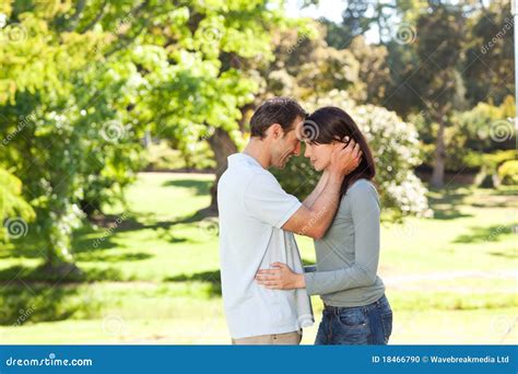 Beautiful Lovers In The Park Stock Photo Image Of Female Couple