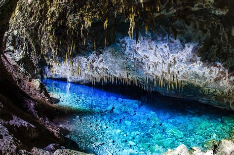 Blue Lake Cave Bonitomato Grosso Do Sul Brazil By Sergio Morel 500px
