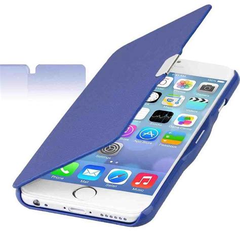 Flip Cover For Apple Iphone 6s Plus Blue