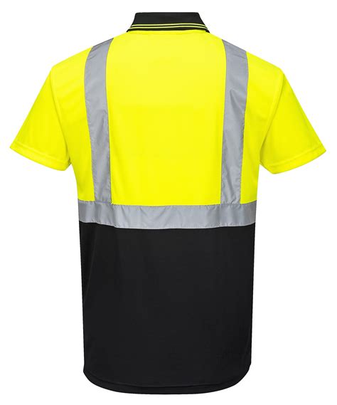 S479 Two Tone High Visibility Polo Portwest Iwantworkwear