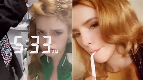 Bella Thorne Snapchat Videos October Th Youtube