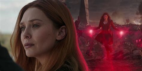 Elizabeth Olsen Teased How Scarlet Witch Is The Mcu Multiverse Key In 2013